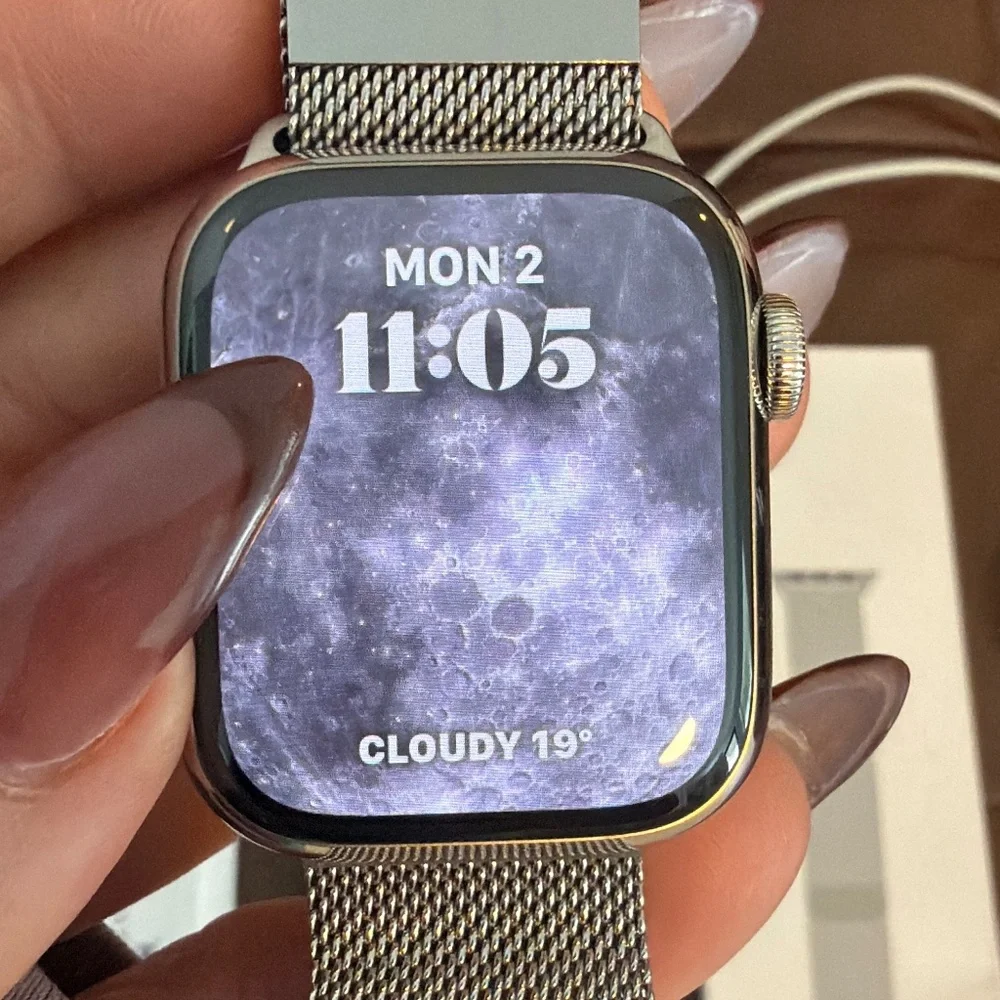 Series 8 Apple Watch 41mm with Stainless Steel Loop